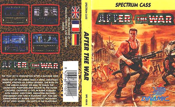 After the War box art for ZX Spectrum